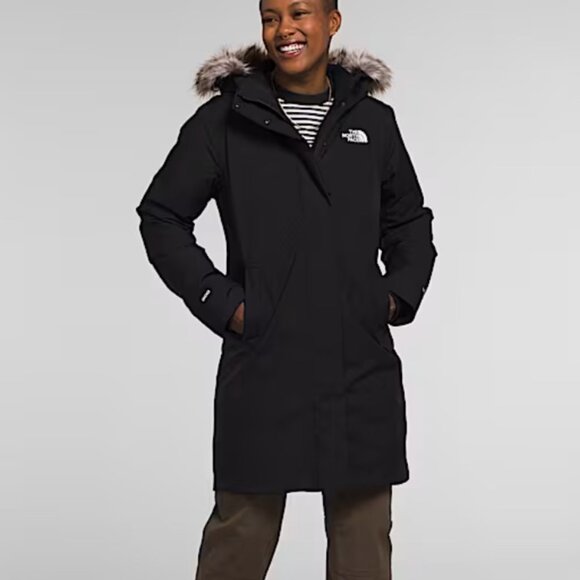 North Face Black Women's Arctic Parka - Picture 1 of 15
